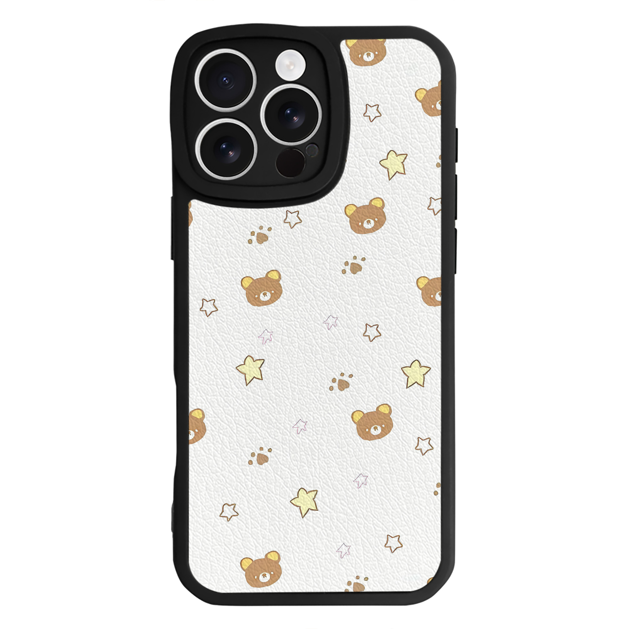 （画像用） リラックマ リラックマ キイロイトリ Rilakkuma Korilakkuma Kiiroitori 【iPhone 16シリーズ対応】シリコンスマホケース（レザー調） 材質：シリコン
